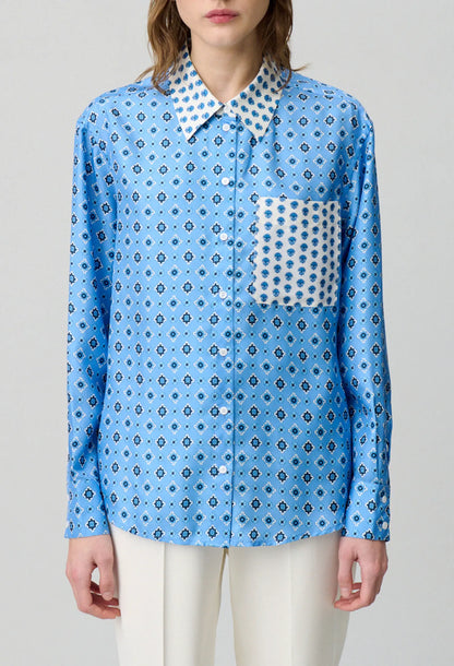 DARK BLUE PATTERN