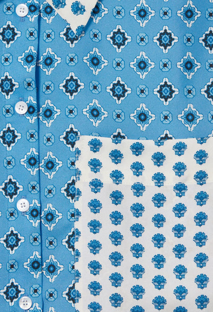 DARK BLUE PATTERN