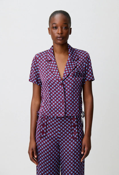 BURGUNDY PRINT