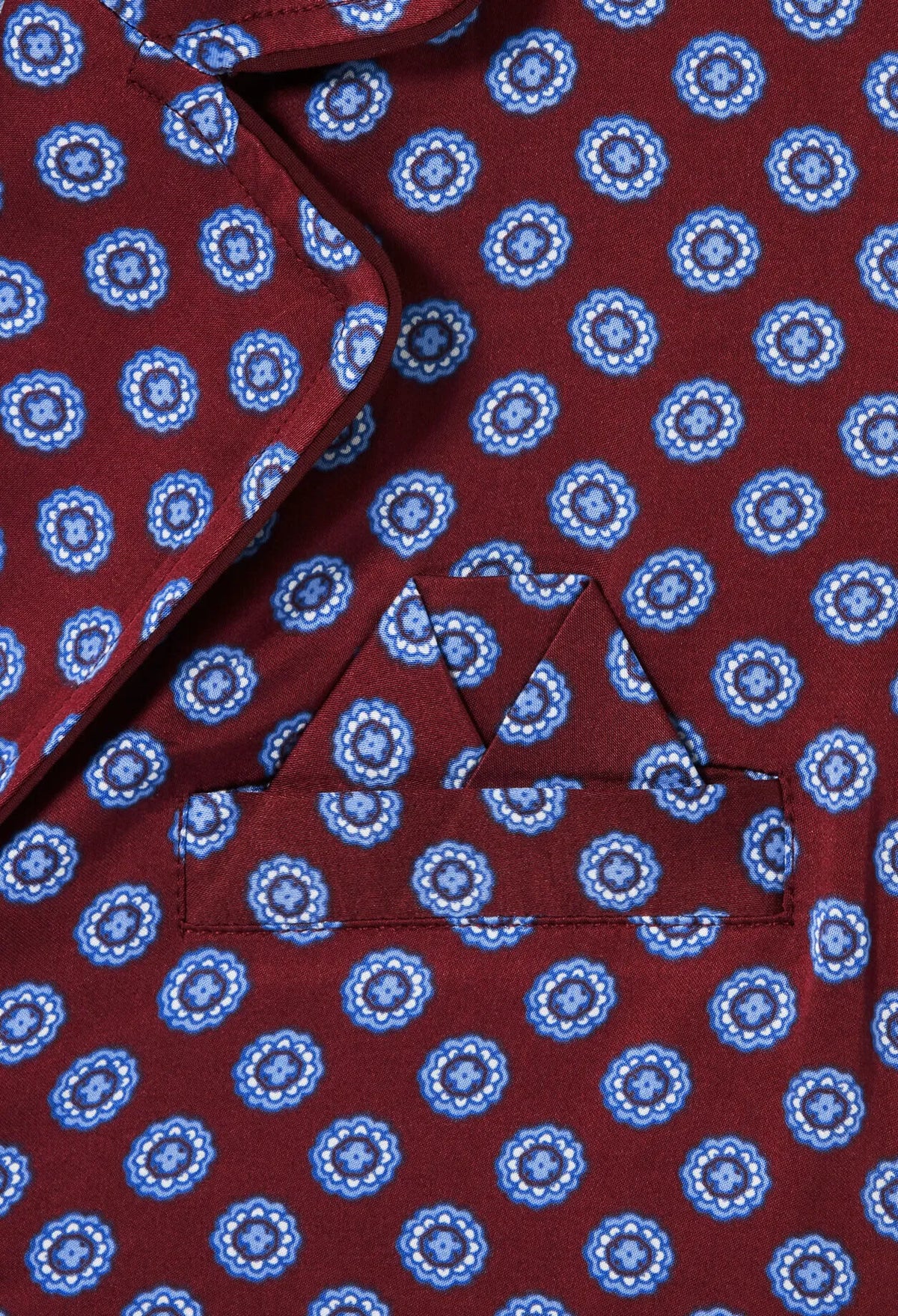 BURGUNDY PRINT