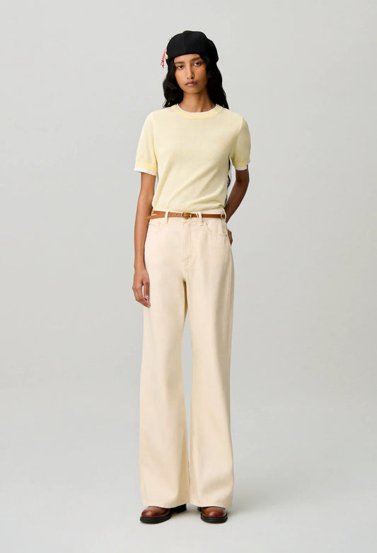 LIGHT beige DENIM