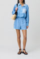 DARK BLUE PATTERN