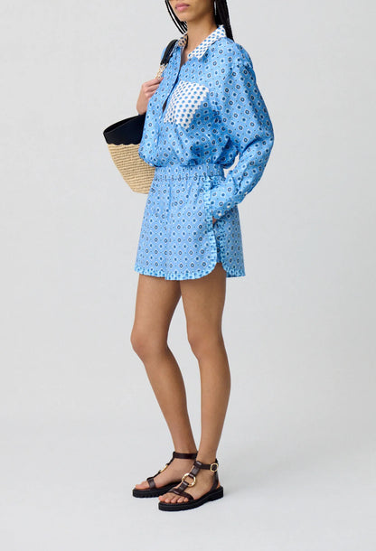 DARK BLUE PATTERN
