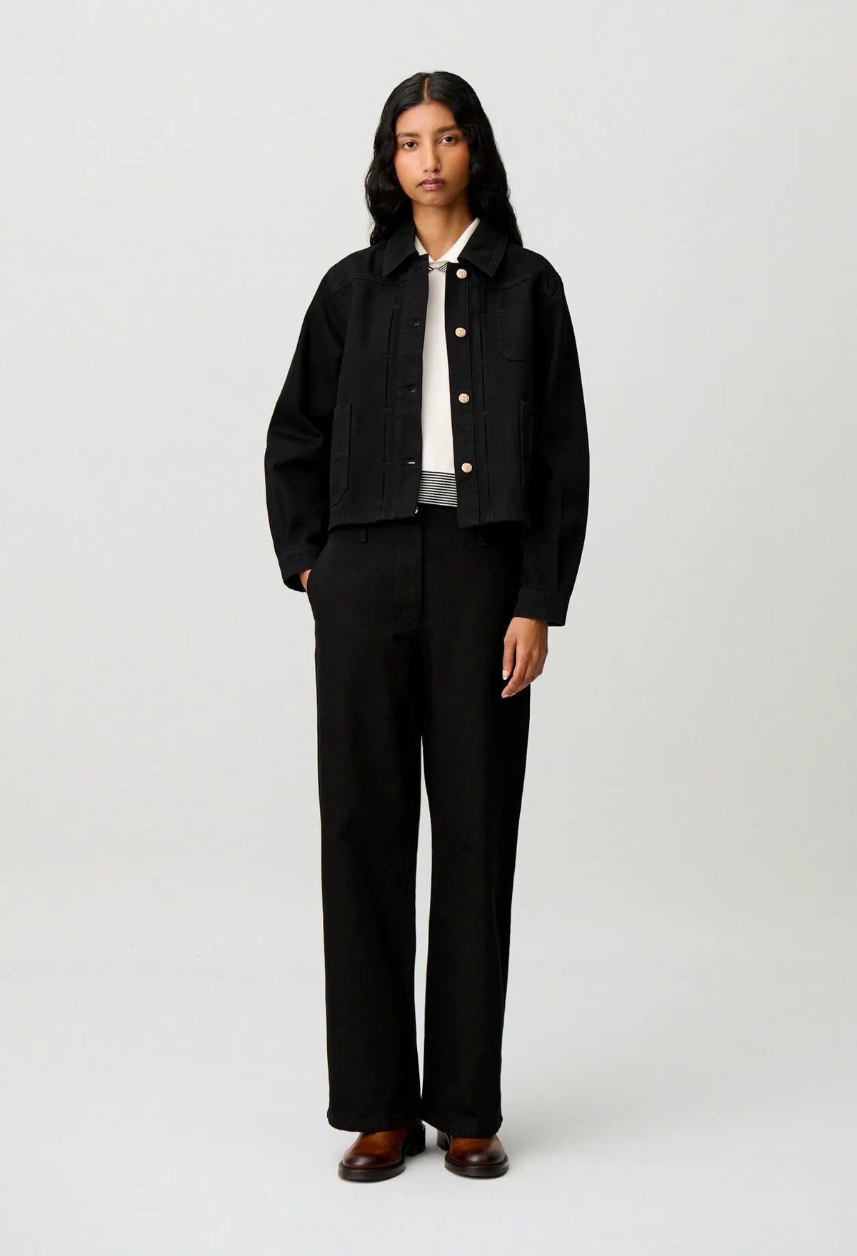 BLACK DENIM